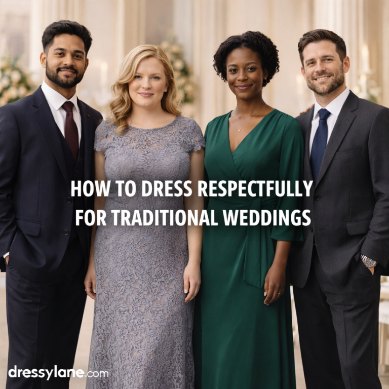 How to Dress Respectfully for Traditional Weddings - Dressy Lane